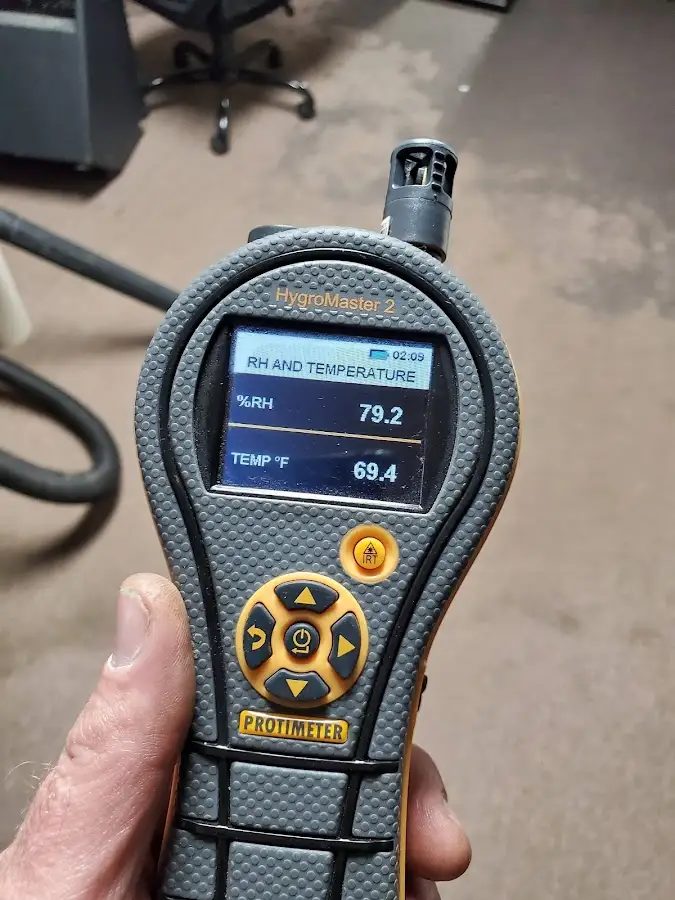 Moisture meter humidity assessment for Mold Remediation & Removal in Winter Garden